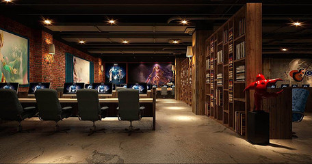 西安专业网咖装修设计——打造沉浸式电竞空间